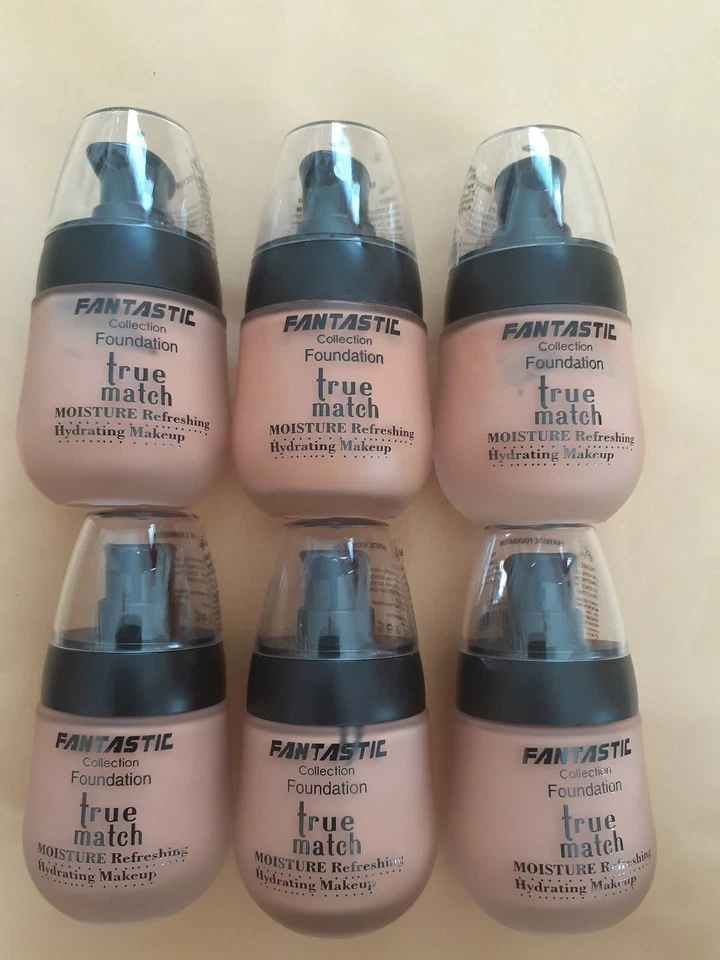 collection fantastic colour match foundation 6 pack cplour no 3 dark - Image 1 of 1