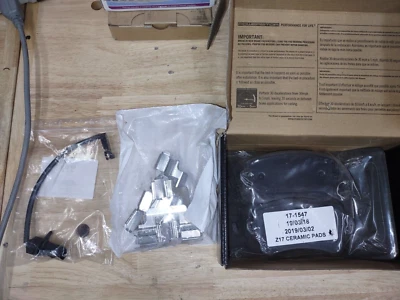 Powerstop Ceramic Rear Disc Brake Pad Set for 2016-2018 Audi A7 Quattro - Изображение 1 из 2