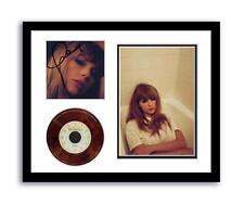 Taylor Swift Autographed Signed 11x14 Framed CD Photo Midnights Mahogany ACOA