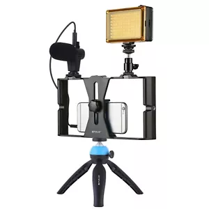 Mobile Video Shooting live Bunny Cage+micro+Light Supplement Light+Switch bracke - Picture 1 of 11