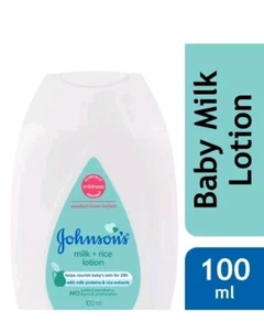2 x LOCIÓN Johnsons Leche + Arroz 100 g Cada VENDEDOR DE EE. UU. Caducidad 26/12 - Imagen 1 de 2