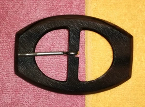 Hebilla de cinturón Art Deco plástico baquelita años 30 - Imagen 1 de 3
