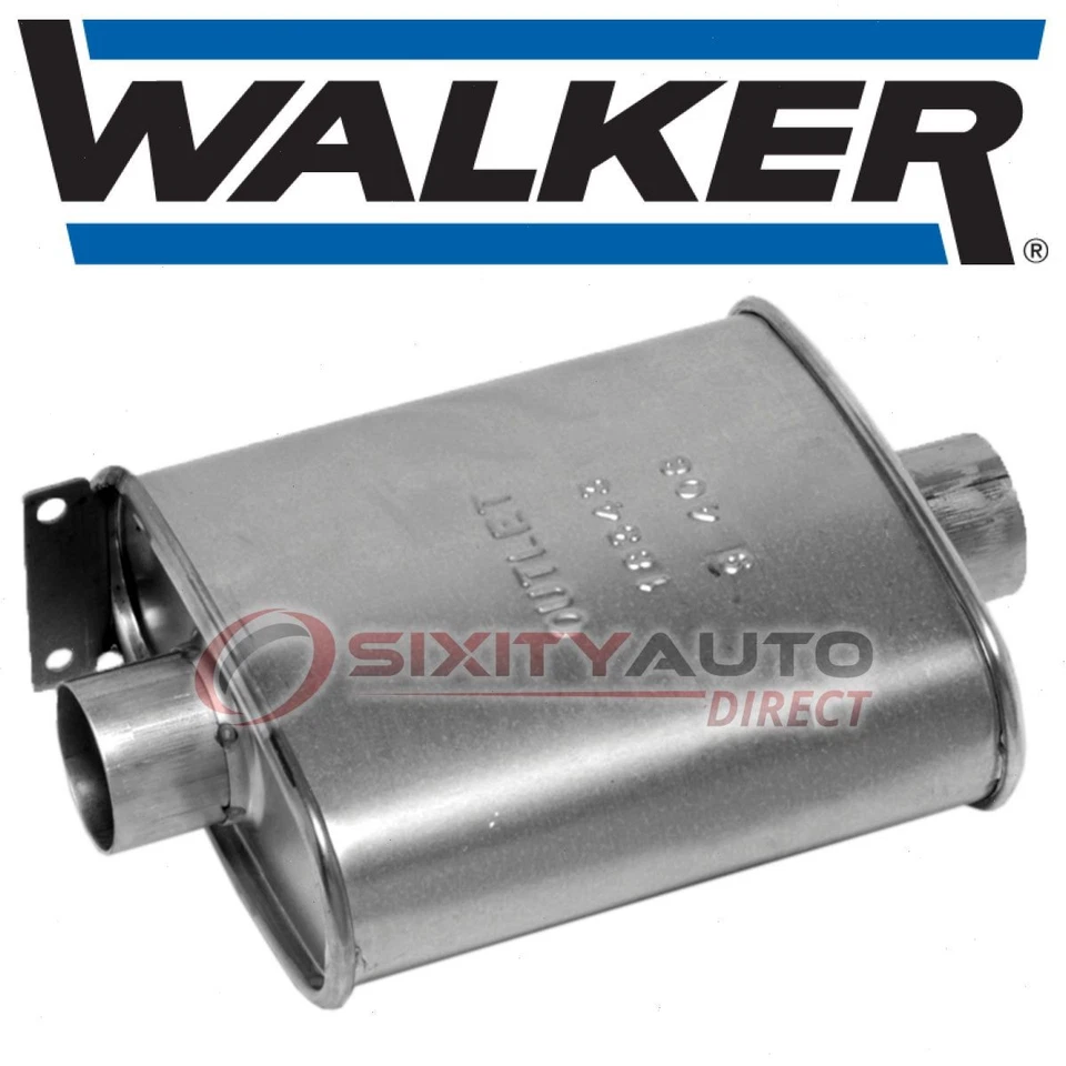 Walker SoundFX Exhaust Muffler for 1990-1993 Mazda B2600 2.6L L4 - Mufflers  vm Foto 1 de 4