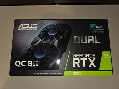 GPU NVIDIA RTX 2080 ASUS Dual 8 GB - Immagine 1 di 4