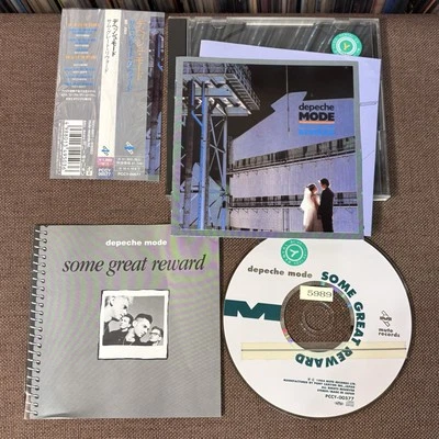 DEPECHE MODE Some Great Reward JAPAN CD PCCY-00577 OBI + PS BOOKLET Rental 1994 Foto 1 de 4