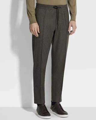 Pantalones de chándal de lana superfina caqui ZEGNA '15MILMIL15' 46 IT / XS $1750+ para hombre Foto 1 de 4