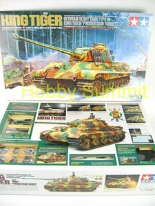 56018 Tamiya 1/16 R/C KING TIGER German WWII Tank Model Full Option Kit - Picture 1 of 13