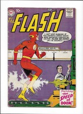 FLASH #108 [1959 VG+] GRODD STORY ENDS! 'THE SPEED OF DOOM!'
