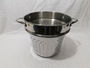 Stainless Steel Calphalon Contemporary 8 qt Pasta Steamer Colander, Fits 808