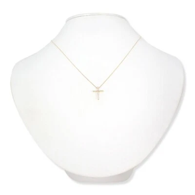 [Usado] Ponte Vecchio/Ponte Vecchio K18 Diamante Colgante/Collar/g506-41 Foto 1 de 4