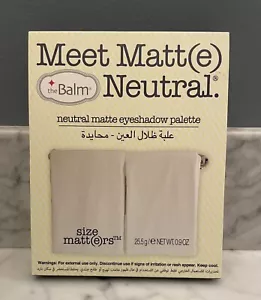 THE BALM Meet Matt(e) Nude Size Matt(e)rs Eyeshadow Palette - Picture 1 of 4