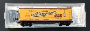 Micro-Trains N Scale Narragansett 40’ frigorífico de madera, #49220, Rd # NBRX 12. Nuevo en caja - Imagen 1 de 2