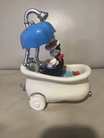 Cat In Hat Motion Mobile Toy Birthday Cake Bath Tub Cat Dr. Suess Spins Ertl Cover