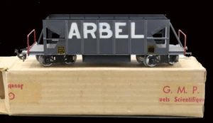 Train  échelle O - G.M.P. WAGON ARBEL / jouet ancien - Imagen 1 de 4