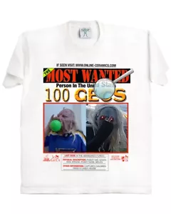 Online Ceramics x 100 Gecs "Most Wanted" Tee T-Shirt 2XL / XXL NEW Sealed - Picture 1 of 6