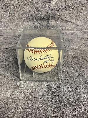 Steve Carlton Signed OMLB With HOF Inscription - Image 1 of 4