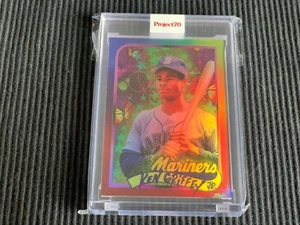 2021 TOPPS PROJECT 70 #826 KEN GRIFFEY JR / RISK *FOIL #58/70*  MARINERS - Picture 1 of 2