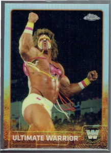 2015 Topps Chrome Refractor Ultimate Warrior GEM RARE - Picture 1 of 2