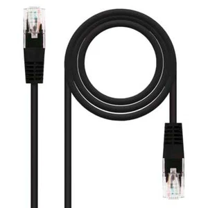 Nanocable Cable RJ45 Cordon Reseau pour Router Switch PC 10.20.0402-BK 2m Cat.6 - Photo 1/6