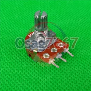2PCs 100K OHM 15mm Linear Taper Potentiometer Pot B100K RD1480-01B new - Picture 1 of 6
