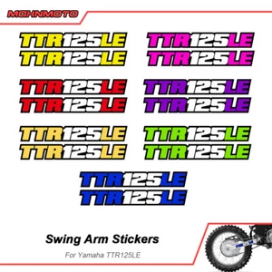 For 2003-2025 Yamaha TTR125LE Motorcycle Swing Arm Decal Sticker Graphics Kit 2x - Foto 1 di 16