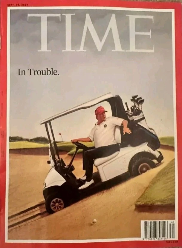 Time Magazine 30th September 2024 30/9/24 Donald Trump In Trouble UK Issue New - Image 1 of 1