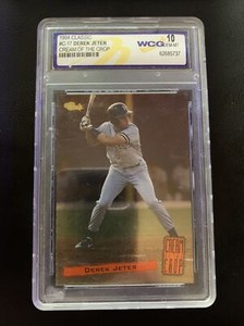1994 Classic #C-17 Derek Jeter Cream of the Crop WCG 10 Gem Mint