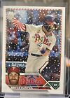 2023 Topps Holiday Baseball Bryce Harper Candy Cane Christmas Variation