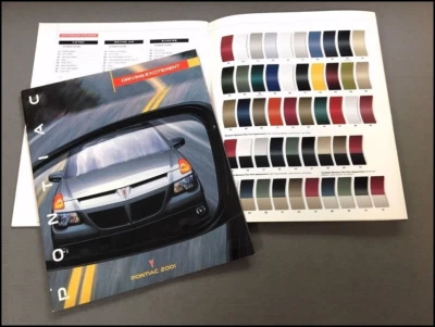 2001 Pontiac 34-page Sales Brochure Catalog - Bonneville Firebird Grand Prix Am - Imagem 1 de 4
