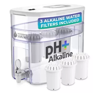 Alkaline Countertop Water Filter Dispenser, Large 52-Cup Capacity, Mineralized A - Picture 1 of 7