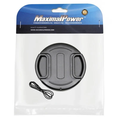 MAXIMALPOWER For Canon Nikon Olympus Sony Camera 77mm Front Lens Cap Cover + UV Filter Combo