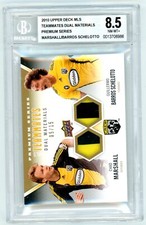 2010 UPPER DECK MLS DUAL MATERIALS PREMIUM CHAD MARSHALL BARROS SCHELOTTO BGS