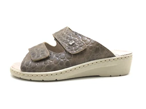 Brödel Damen Sandale Sandalette Pantolette Grau Gr. 37 (UK 4) - Bild 1 von 5