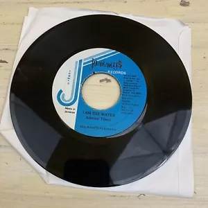 ADMIRAL TIBETT - I AM THE WATER, VERSION, 7” Dancehall Jamaica Vinyl Record - Imagen 1 de 5