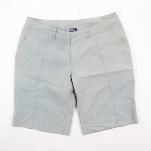 Pantalones cortos cargo Patagonia para mujer talla 8 (33 x 11") mezcla de nailon tiro medio gris claro - Imagen 1 de 4