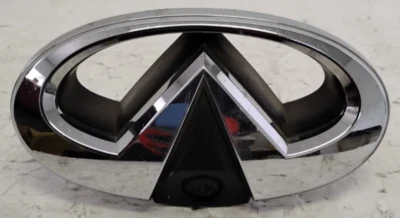 OEM Front Grille Emblem W Camera 2007-2018 Infiniti QX56 QX80 620781BA1A - Image 1 of 4