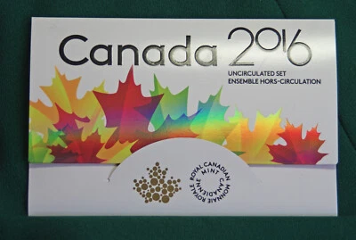 2016 Canada Brilliant Uncirculated set - IN STOCK - all the traditional designs - Image 1 of 4