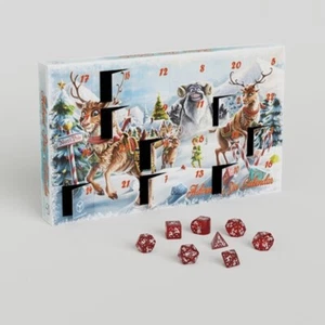 QWSADC103 - Advent Dice Calendar Version 2022 Q-Workshop, Würfel Adventskalender - Picture 1 of 2