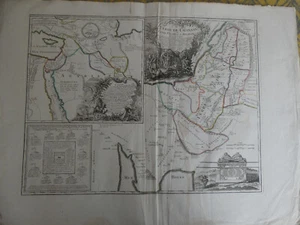 Carte terre de chanaan terre promise abraham  par vaugondy delamarche 1792 - Imagen 1 de 4