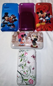 Paquete de 5 fundas de teléfono para IPHONE 3 / 16 GB - Mickey & Minnie - rosa - Imagen 1 de 15