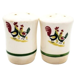 Vintage Huhn Familie Salz und Pfefferstreuer Hahn Henne Küken Cottagecore  - Bild 1 von 11