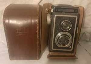 Zeiss Ikon Ikoflex Medium Format Camera Novar 1:3.5 75mm w/ Case 1785/16 - Picture 1 of 12