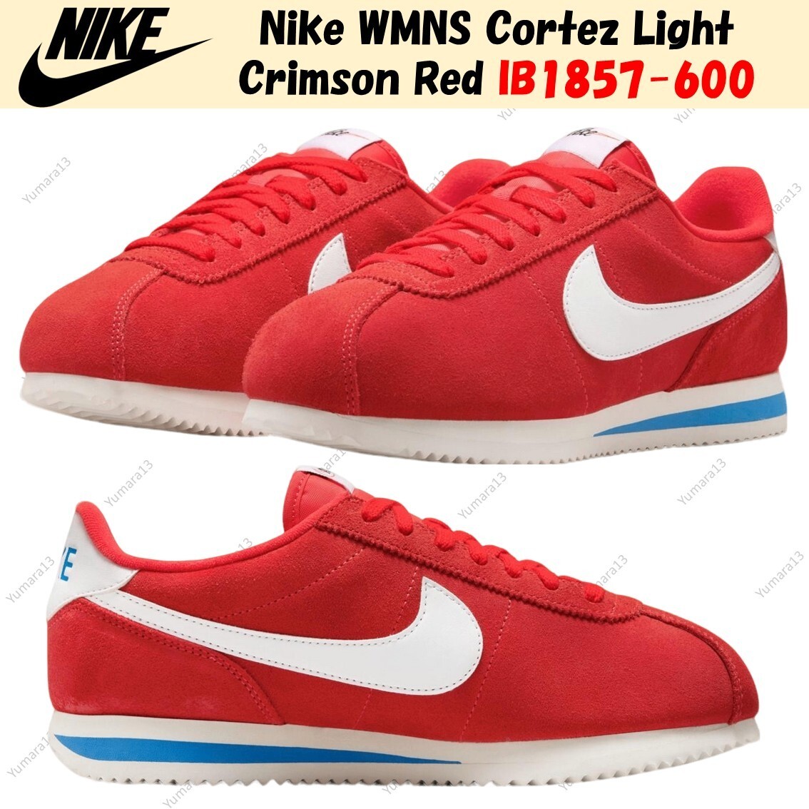 Las mejores ofertas en Zapatos deportivos para mujer Nike Cortez rojos |  eBay