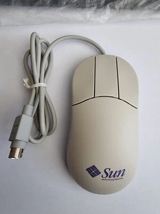 SUN Microsystems Crossbow Corded Mechanical Mouse PN: 370-3632-02 Working - Afbeelding 1 van 5