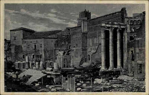 Postal Roma Roma Italia Italia ~1910/20 foro di`augusto Augustus-Forum Markt Kaiser - Imagen 1 de 1