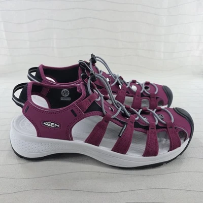 Sandalias de senderismo impermeables KEEN para mujer Astoria West Borgoña 1030147 talla 12 Foto 1 de 4