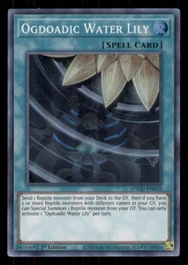 Ogdoadic Water Lily Ancient Guardians #ANGU-EN010 Super Rare LP - Picture 1 of 2