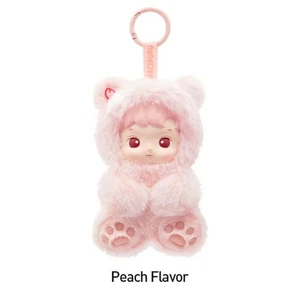 Pop Mart Hacipupu Gummy Bear Series Vinyl Plush Pendant - Peach - Picture 1 of 4