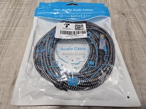 Adaptador de cable a cable MIDI iPhone a audio 15 pies - Imagen 1 de 6