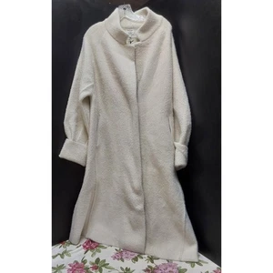 Anthropologie Six Crisp Days Damen Gr. M/L Ivory Long Coat Jacke (Trench) - Bild 1 von 8